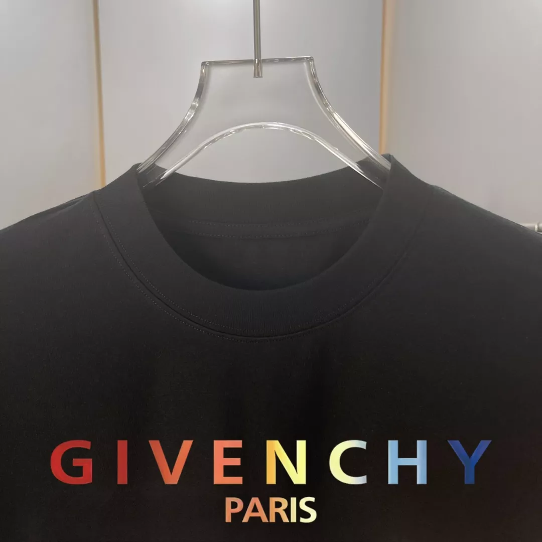 givenchy t-shirt manches courtes pour unisexe s_12b24a3:givenchy t-shirt Holes style3